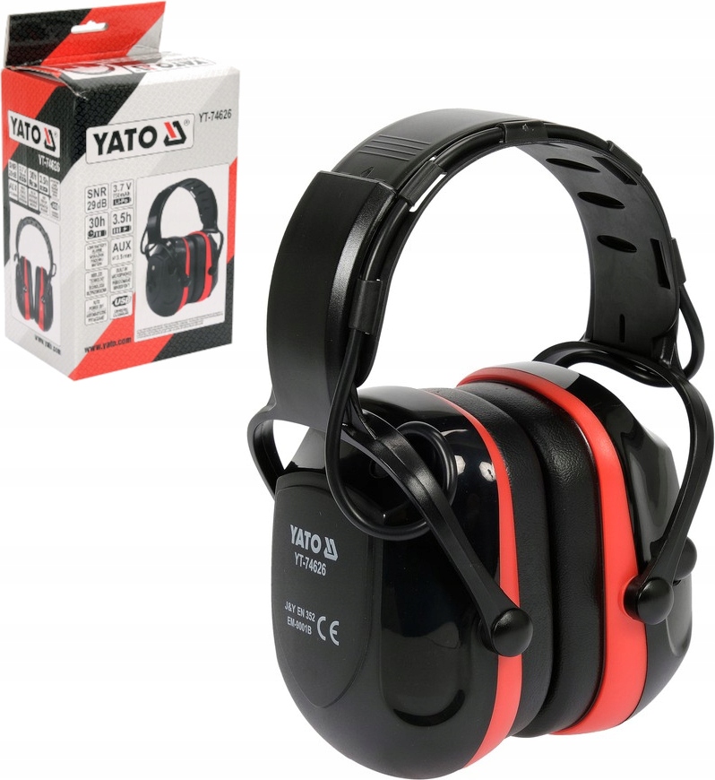 Protihlukové slúchadlá Yato YT-74626