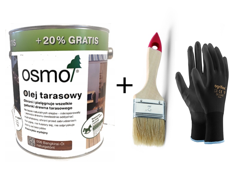 OSMO Terasový olej 006 BANGKIRAI 3L