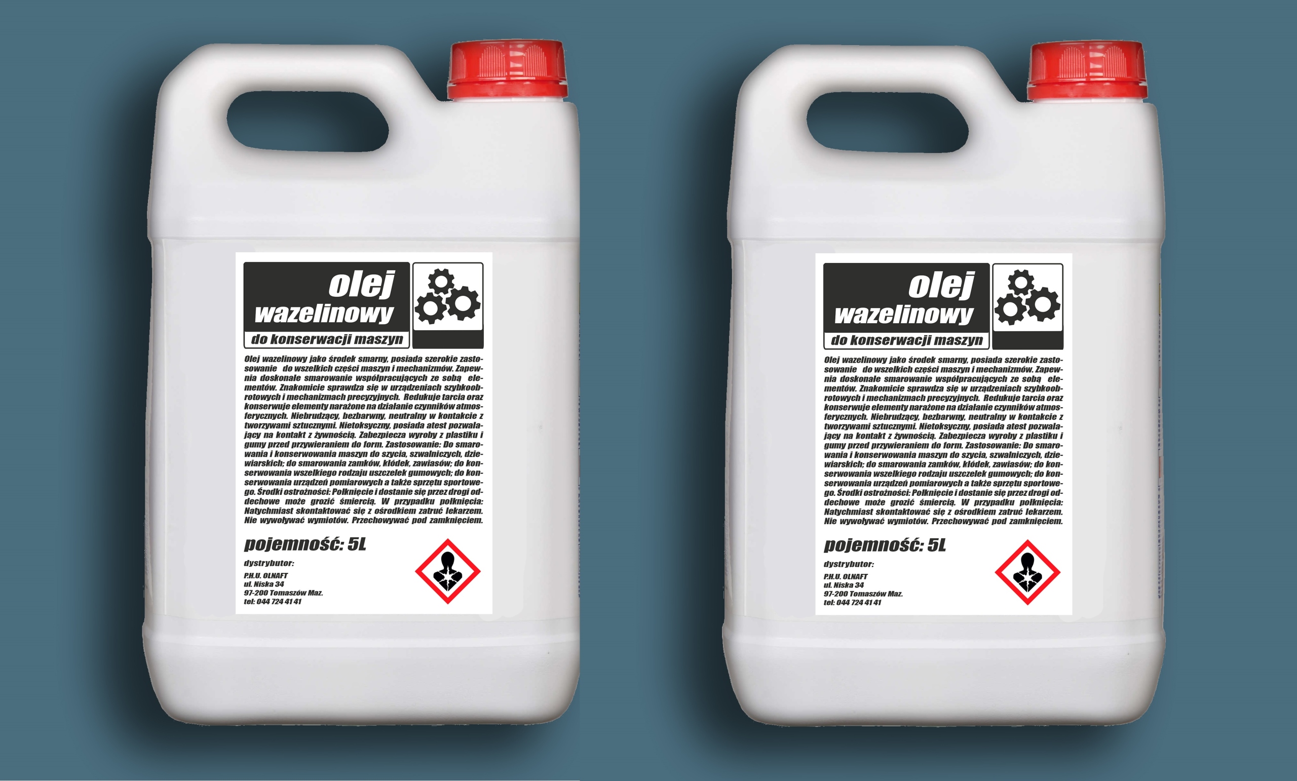 Vazelínový olej na údržbu stroja 10L (2x5L)