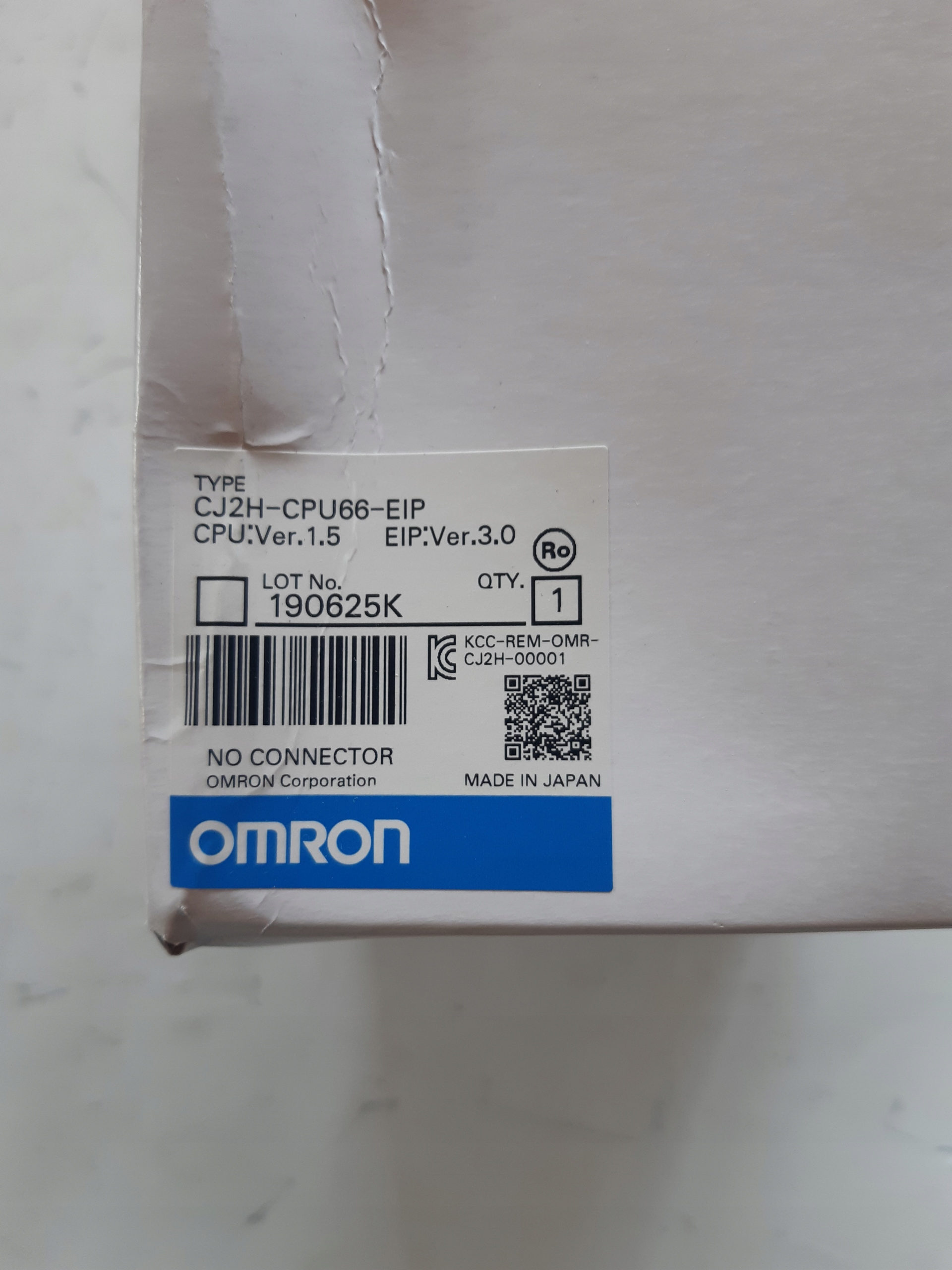 OMRON CJ2H-CPU66-EIP