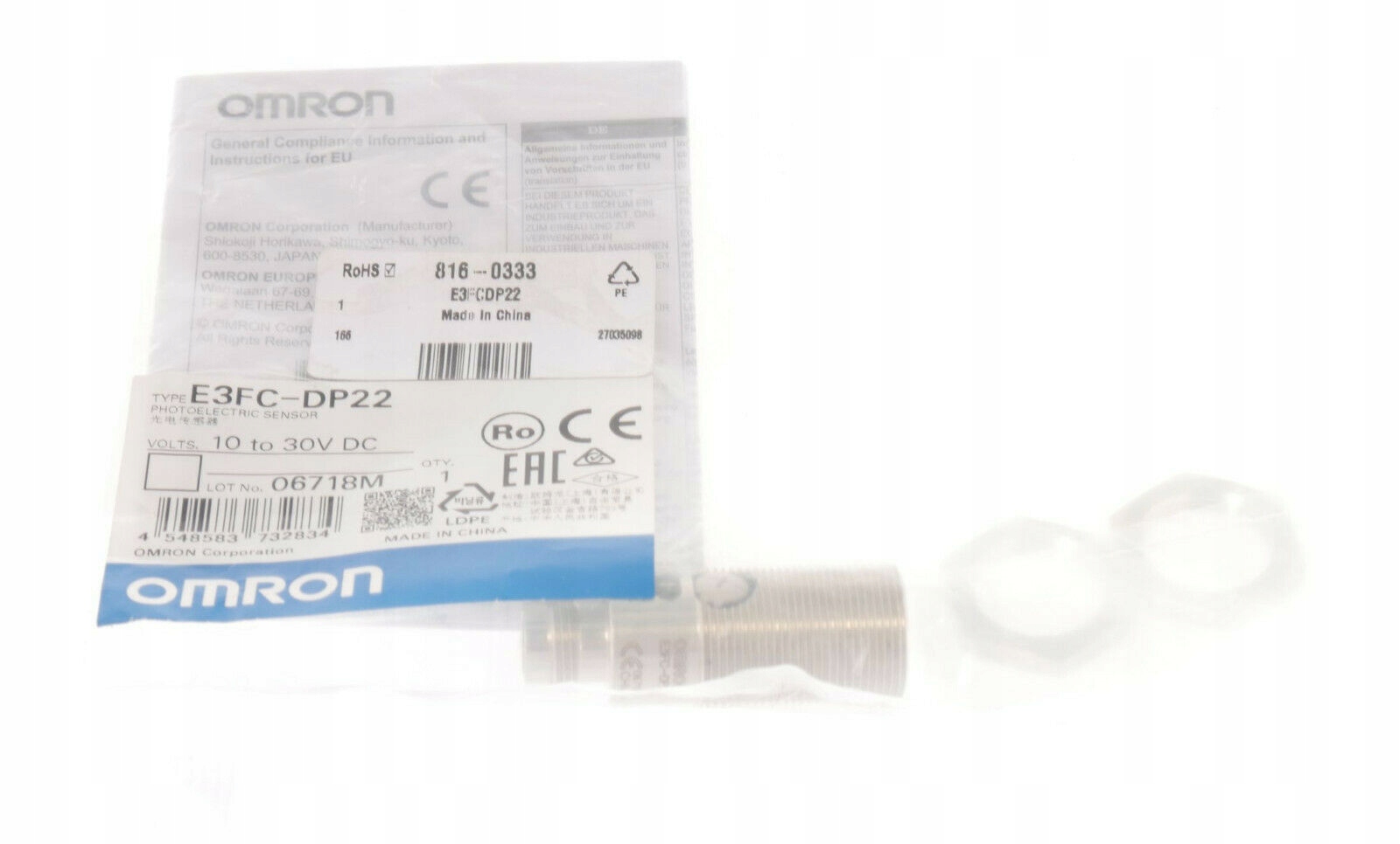 OMRON E3FC-DP22 E3FCDP22! NOVÝ!