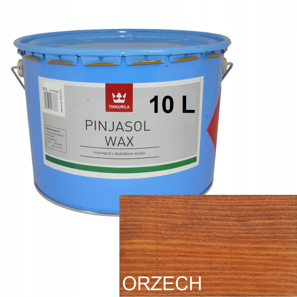 Impregnácia dreva ORECH Pinjasol Wax 10L