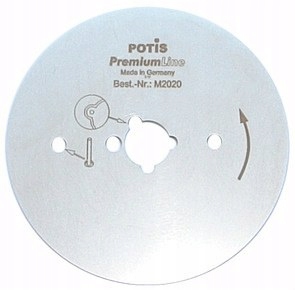 Hladká čepeľ pre Nôž POTIS S120/150/180 NEMECKY