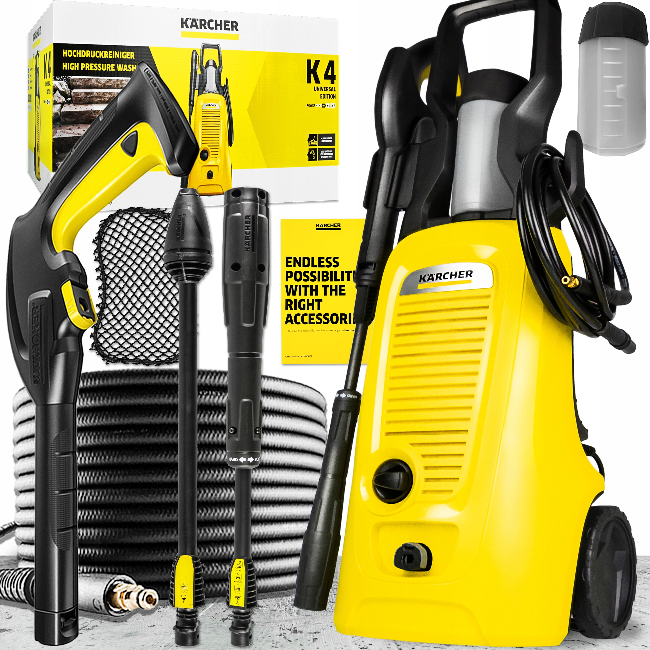 Tlaková umývačka Kärcher 130 bar 1800 W + 9 ďalších produktov