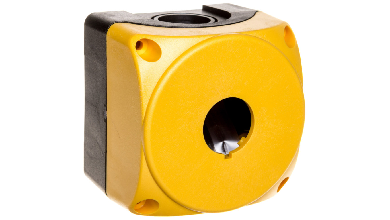 Kryt kazety s 1 otvorom, 22 mm, žltá IP67 LPZP1A5