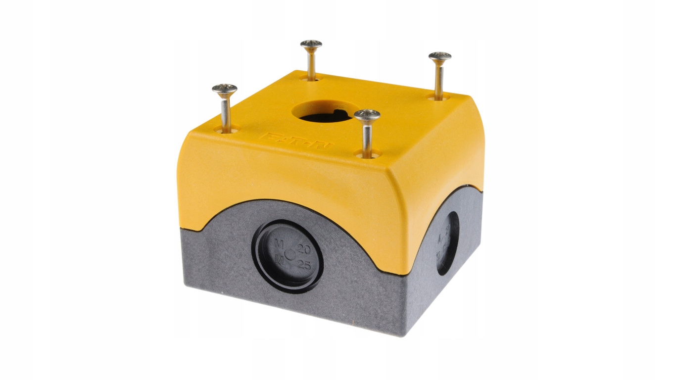 Kryt kazety s 1 otvorom, 22 mm, žltá IP67 M22-IY1