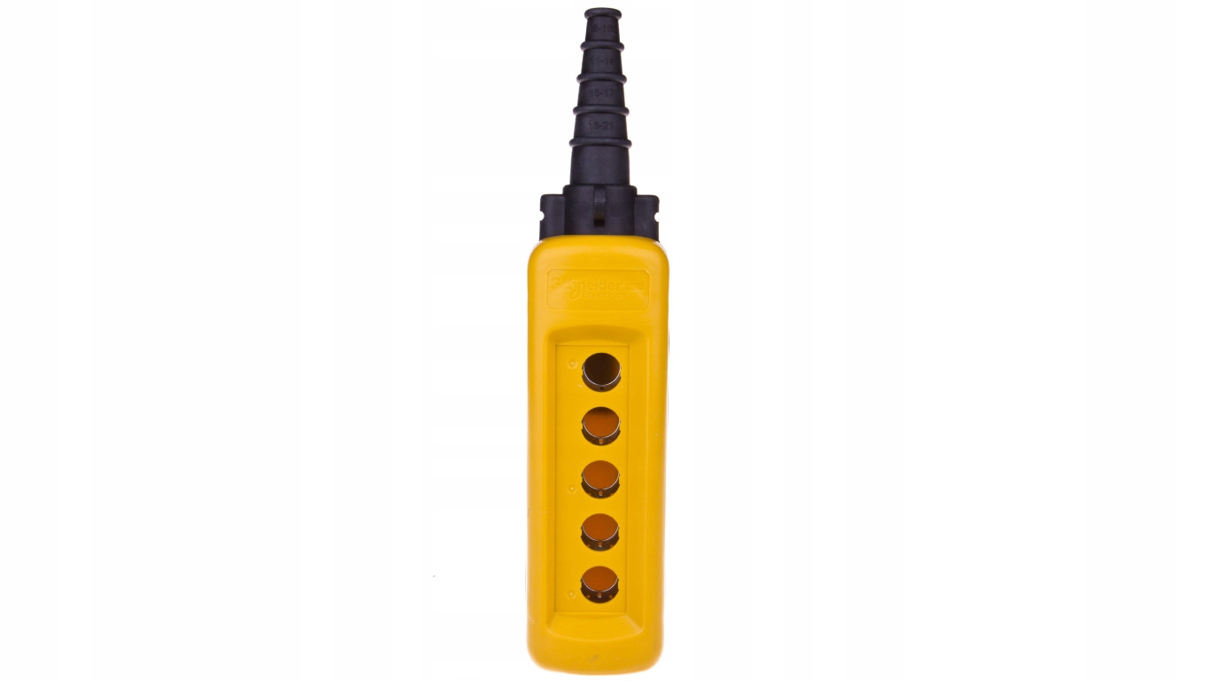 Puzdro kazety 5-dierkové 22mm žlté IP65 XACA05
