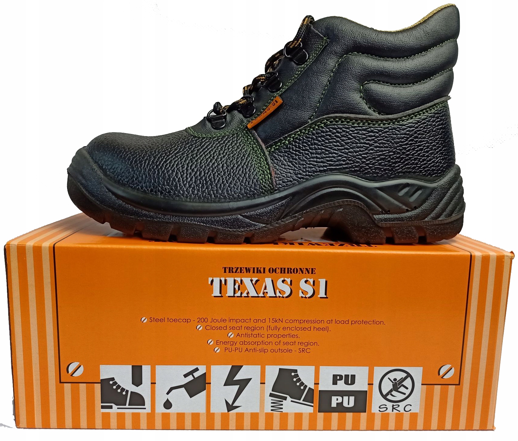 Ochranná pracovná obuv TEXAS S1 38
