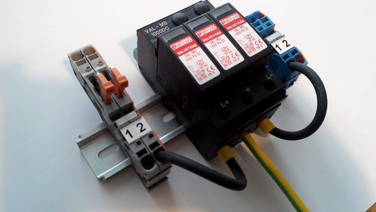 Záchyt PV PV-MS 1000DC / 2 + V-FM Phoenix Contact