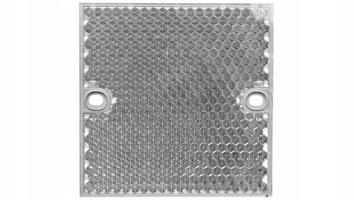 Štvorcový reflektor 80 x 80 mm PMMA / ABS PL80A