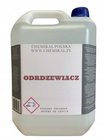 Odstraňovač hrdze profesionálny 5L. Príprava hrdze. FV