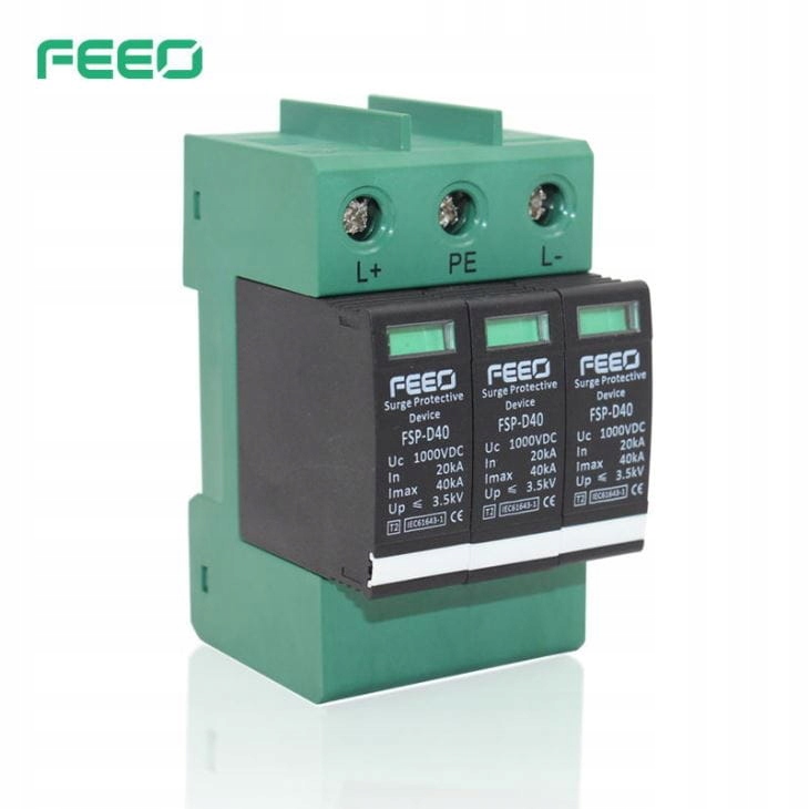 Zvodič prepätia FEEO 1000VDC 3P T2