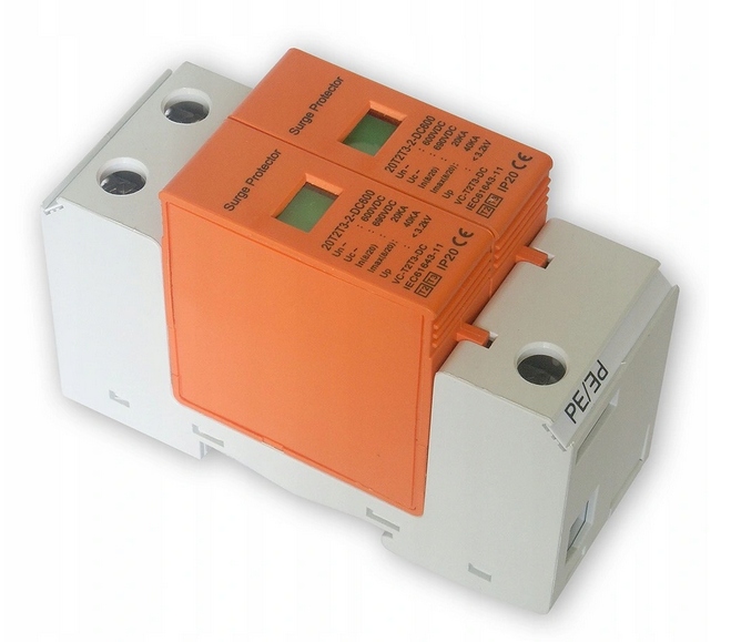 Zvodič prepätia FOTOWOLTAIKA 600 V DC 2P