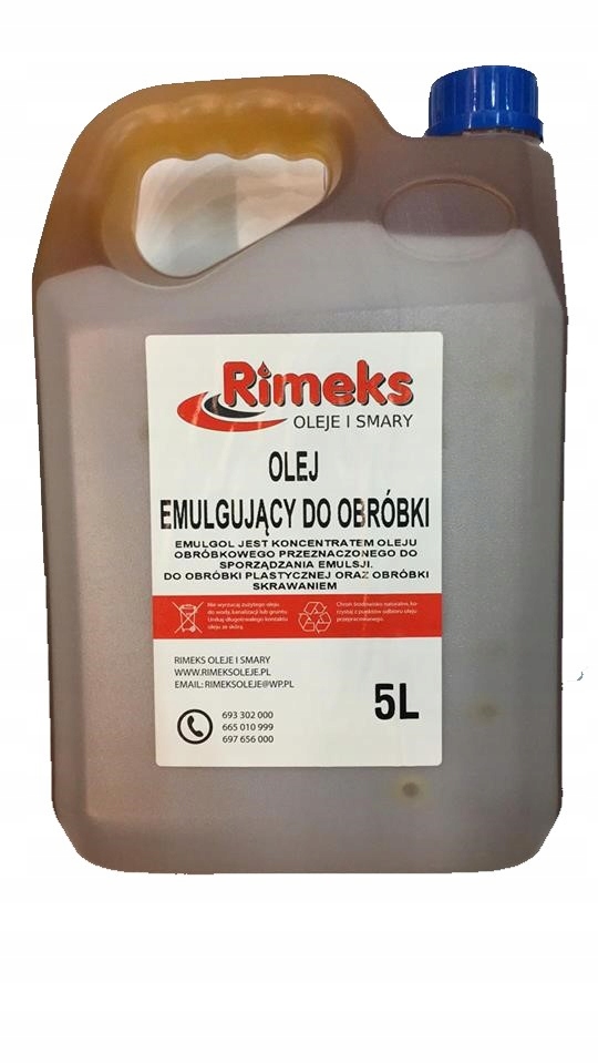 Olej EMULGOL 5L Vrtný olej 5l