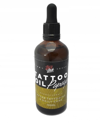 Olej na čerstvé tetovanie LoveInk Oil Papaya 100ml