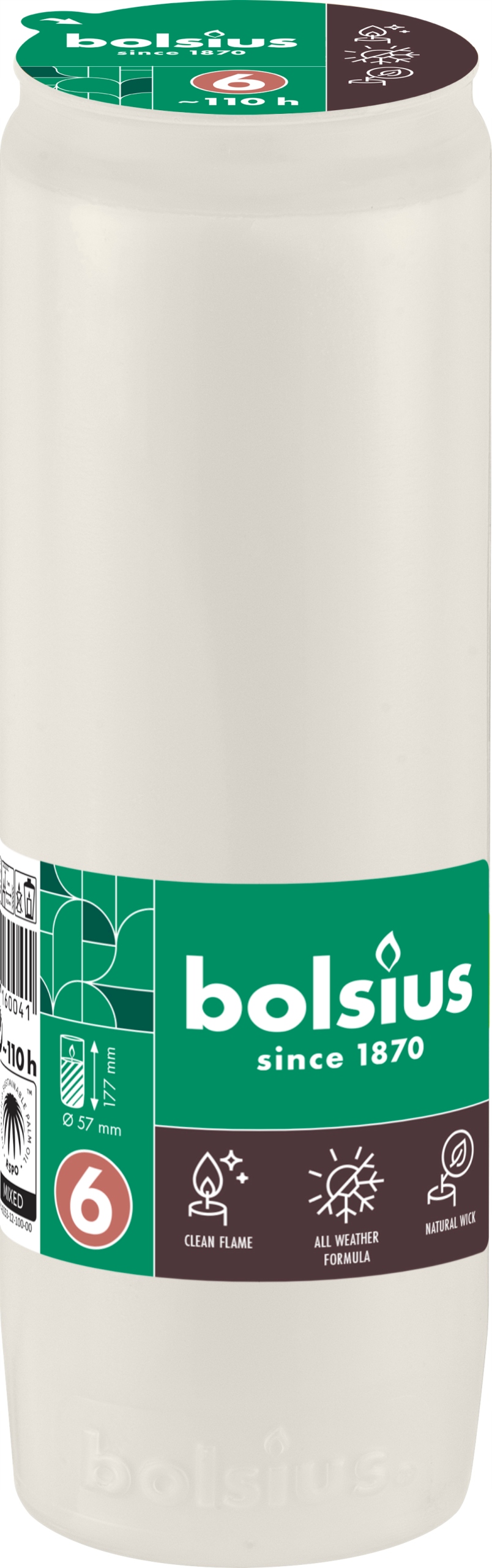 Vložky do sviečok Bolsius RC6 20 ks.