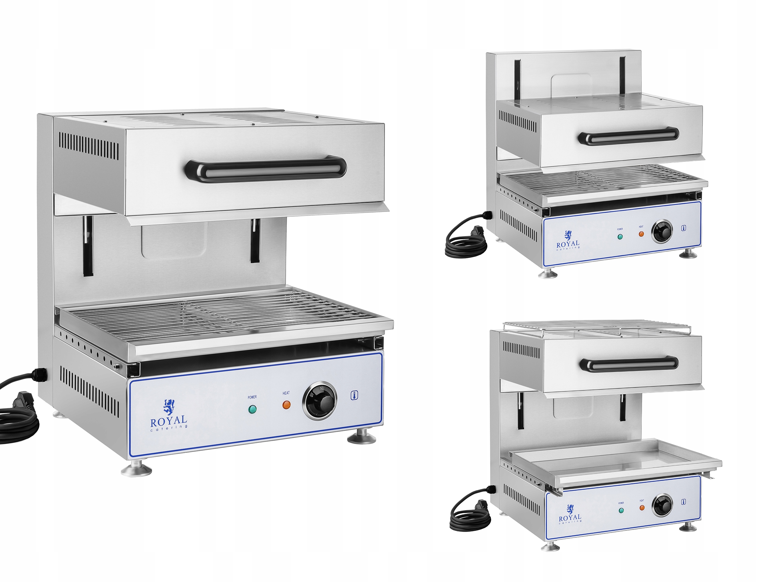 Hriankovač Salamander 2 800 W ROYAL CATERING RCLS-450
