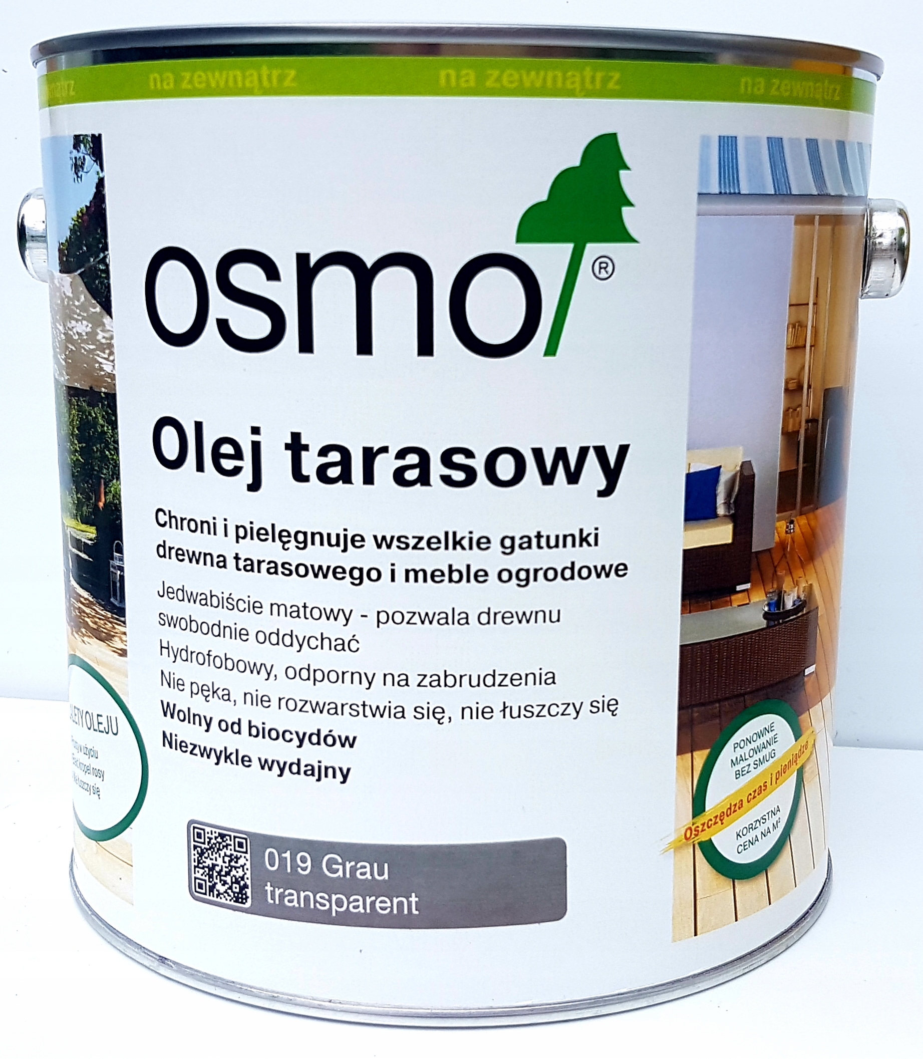 Osmo 019 terasový olej šedý 2,5l