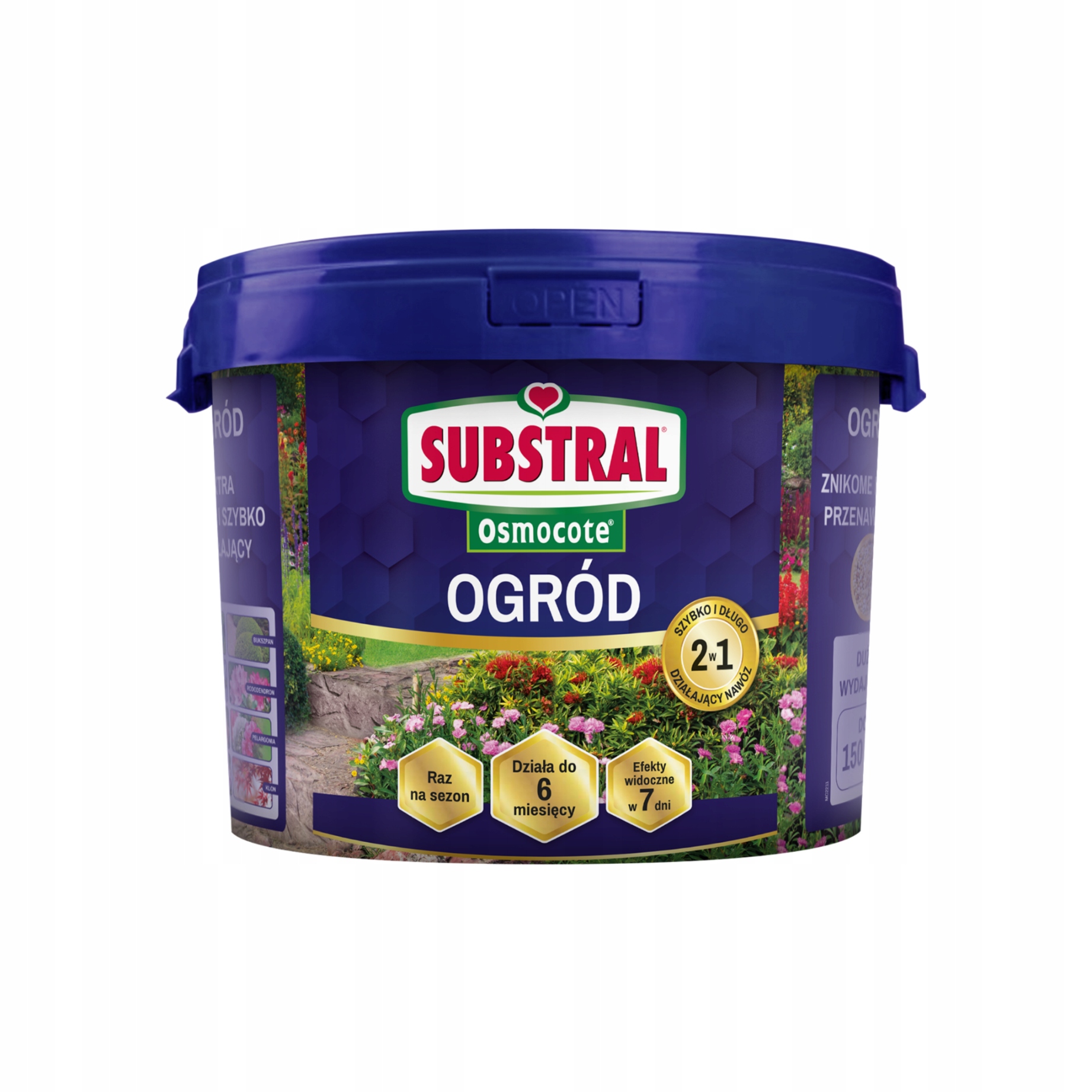 Substrálne hnojivo viaczložkové granule 4,5 kg 5 l