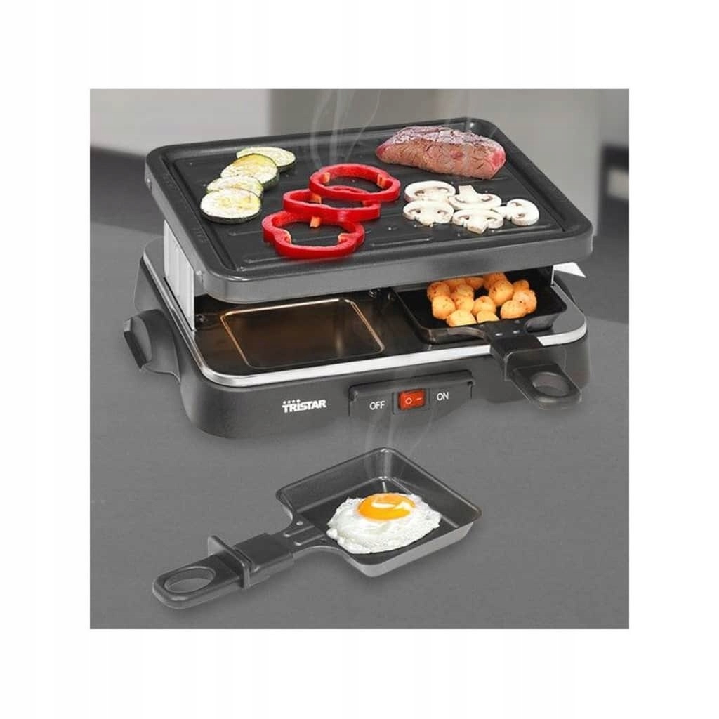 Racletta P0K Tristar Grill pre 4 osoby 500W 22x17,5cm