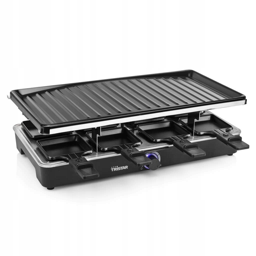Raclette P0K Tristar Grill pre 8 osôb 1400 W 46 x 23 cm
