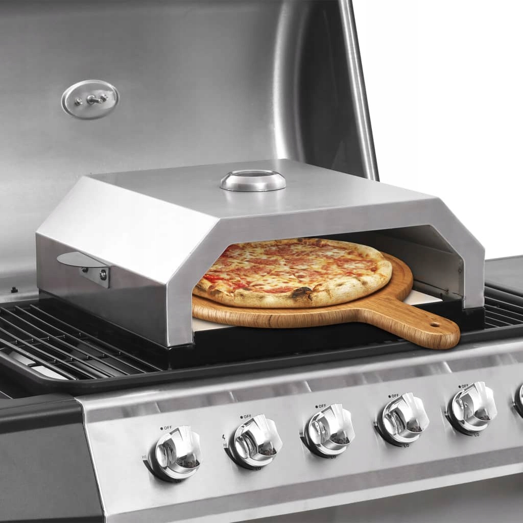 P3D Pizza pec s kameňom, na grile