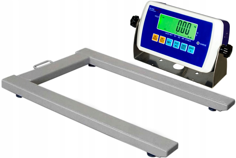 ELEKTRONICKÁ PALIETOVÁ VÁHA 3T SKLAD NA PALETY BIELSKIE HMOTNOSTI 3000KG LCD