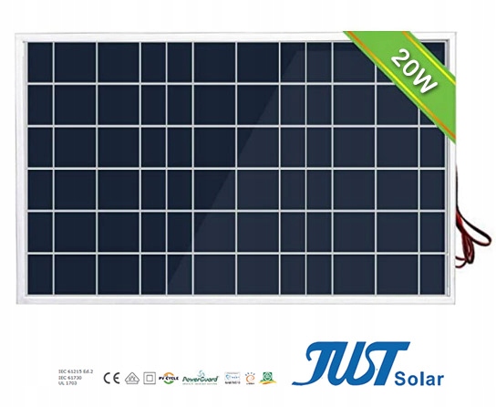 SOLÁRNY PANEL SOLÁRNA BATÉRIA 20Wp