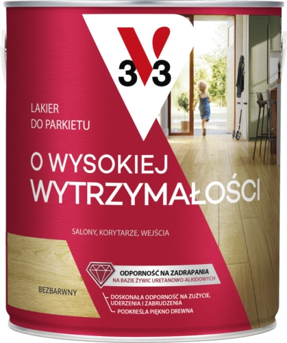 V33 lak na parkety matný 5 l