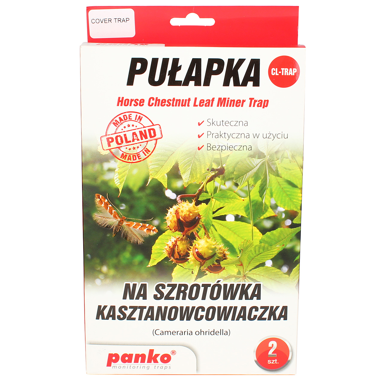 Pasca na molice gaštanovo-gaštanové 2 ks