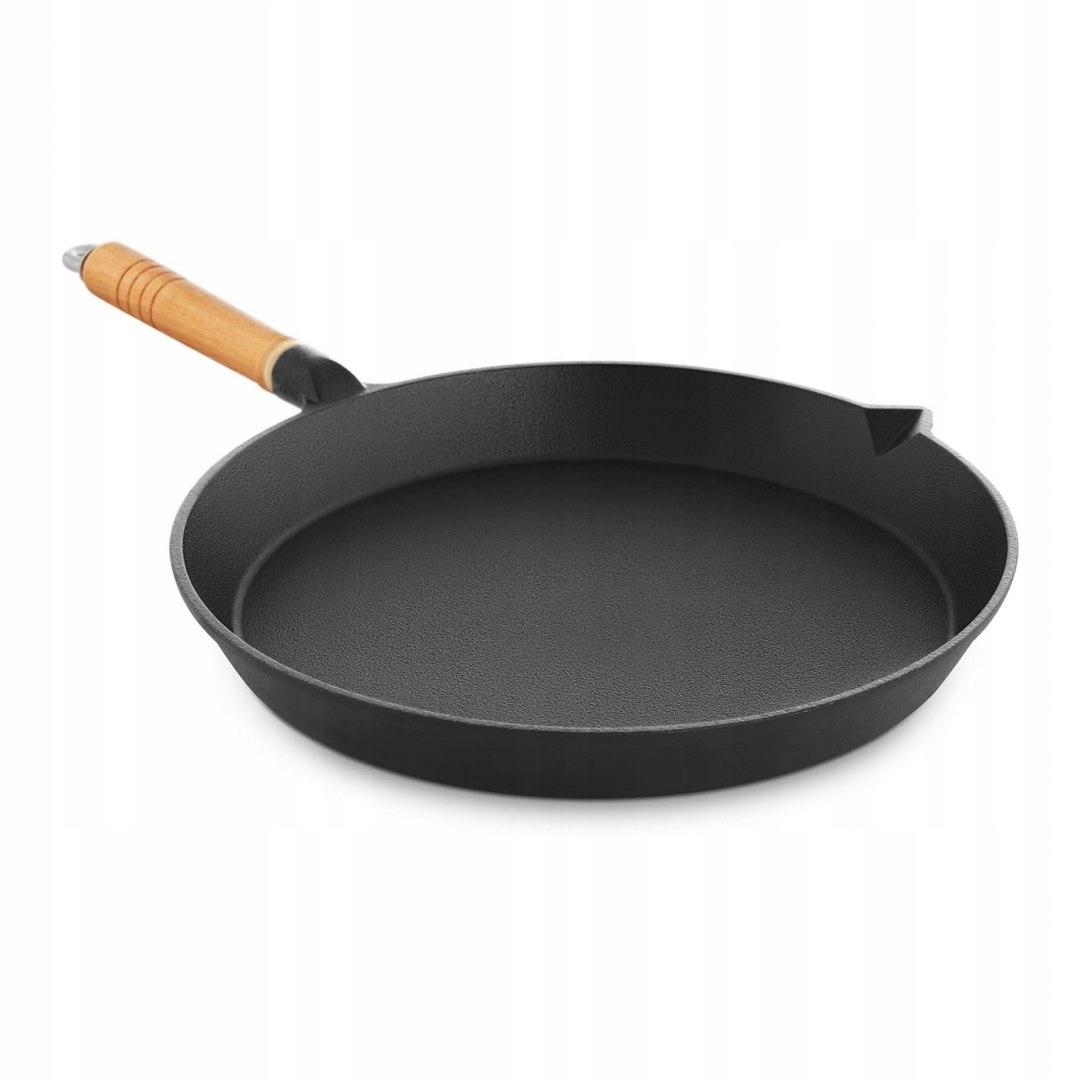 LIŠTA STEAKOVÁ ŽEHLIČKA, DREVENÁ RÚČKA 30cm