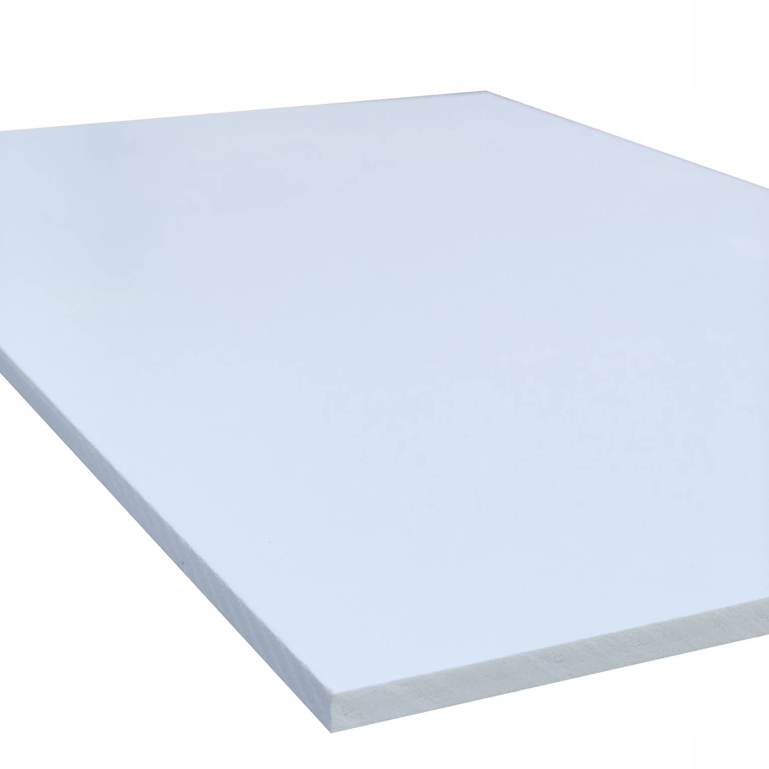 PVC napenená PVC 1500x500, hrúbka 8 mm, biela PVC doska