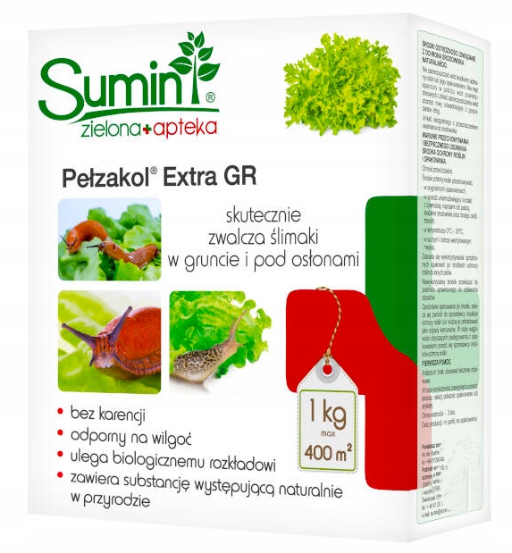 SUMIN ECO AMBULGAKOL GR PROSTRIEDOK NA KONTROLU SLIMÁKOV 1KG