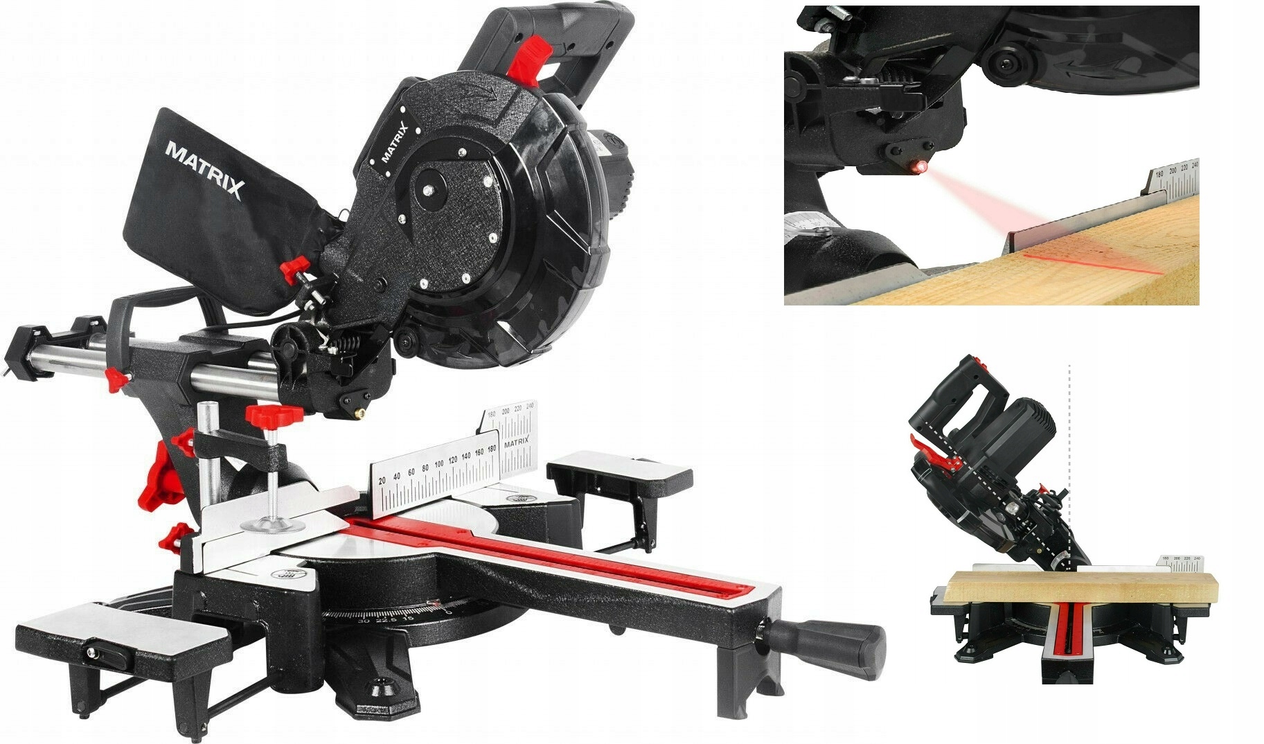 MITER SAW MATRIX Mitre 1800W 216MM 2020 NOVINKA *