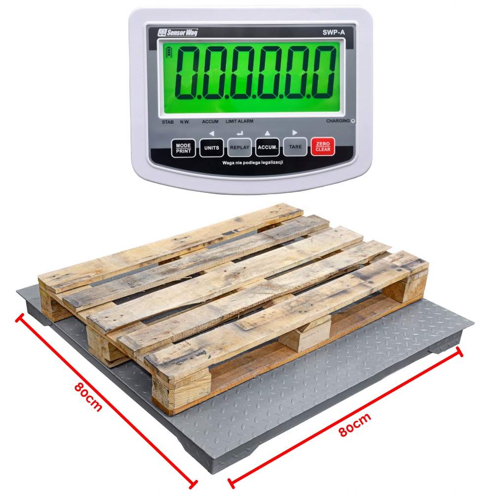 Sensorwag Platform Scale 600 kg x 200 g