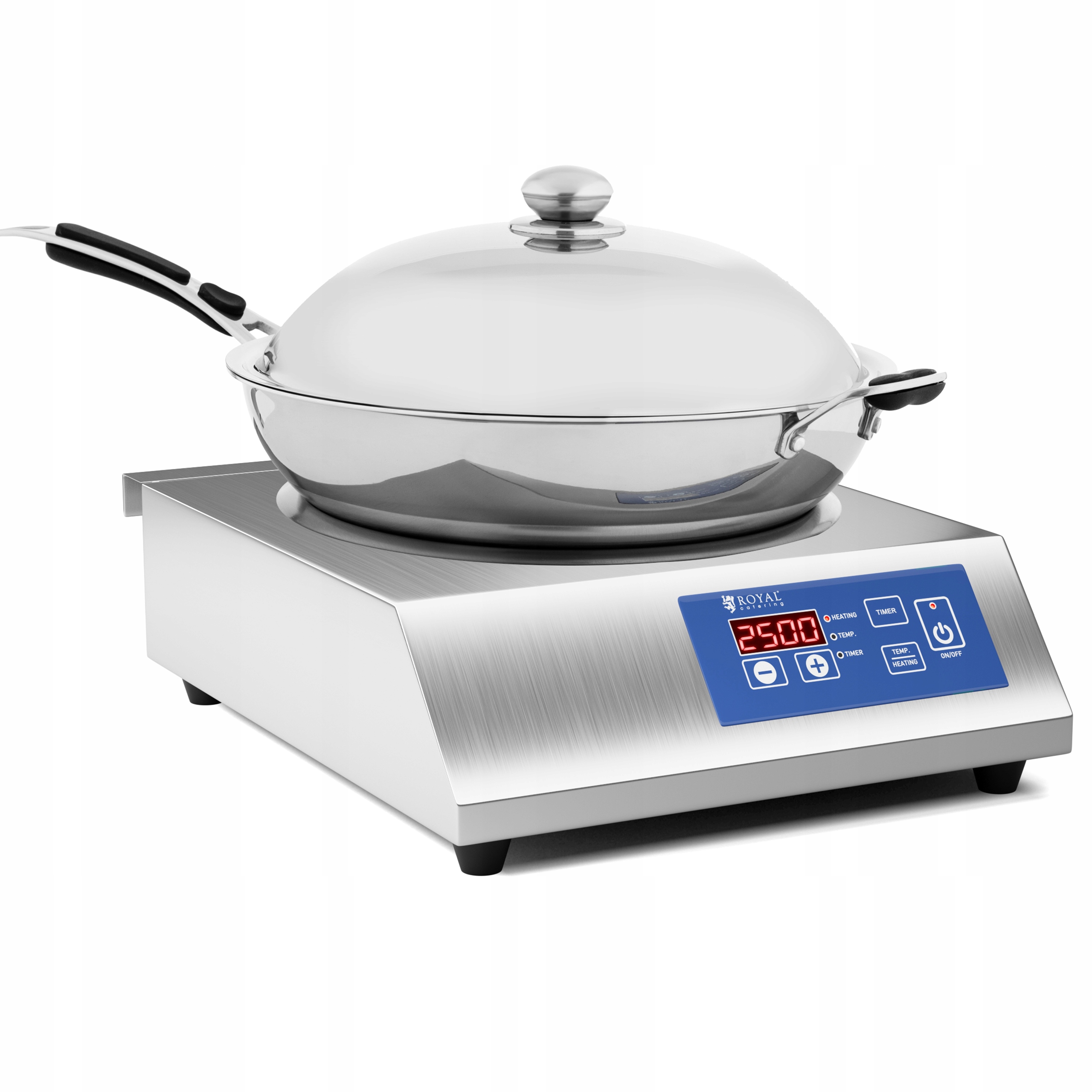 3500 W INDUKČNÁ VARNÁ STOJANA VOĽNE stojaca WOK VRÁTANE