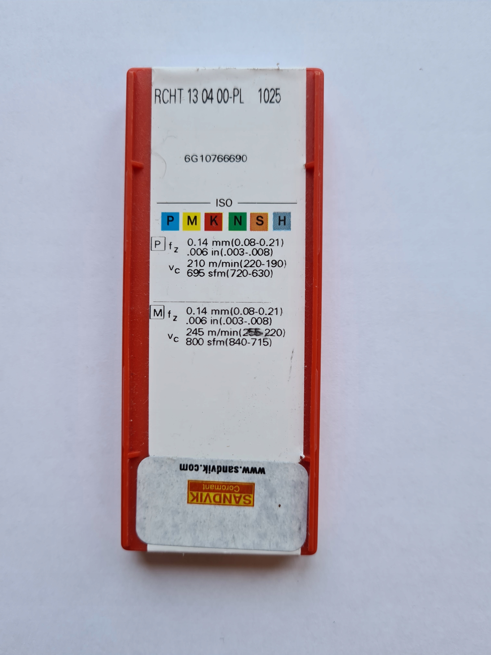 RCHT DOSKY 130400-PL 1025 SANDVIK NEREZ