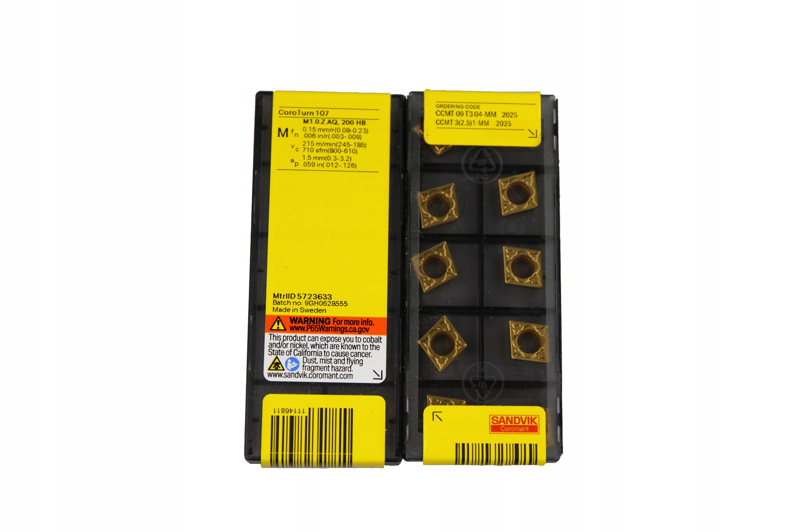 NEVYMENITEĽNÁ VLOŽKA SANDVIK CCMT 09T304 MM 2025