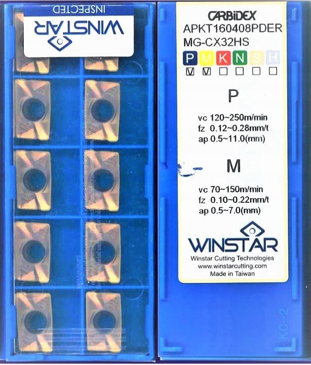 KARBIDOVÉ DOSKY APKT APMT 160408 MG CX32HS NOVINKA