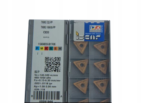 VIDIA ŠTÍTKY ISCAR TNMG 160408 -PP IC9250