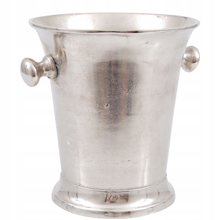 SILVER CHAMPAGNE ICE CONTAINER 25x18cm PAIL