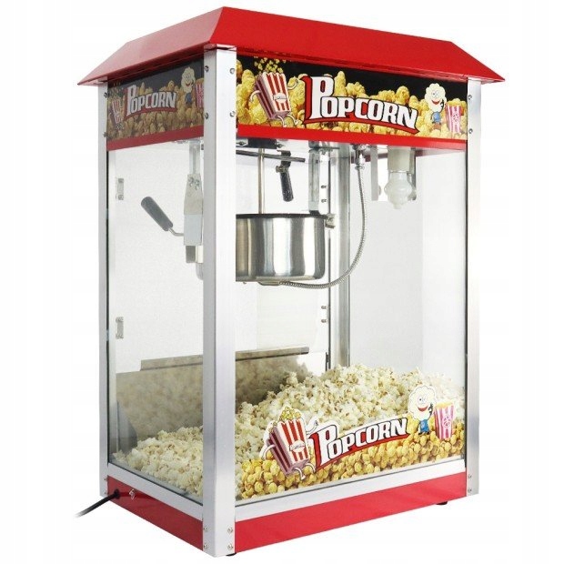 Stroj na popcorn MatMay POPCORN MACHINE Cinema RED 1400 W