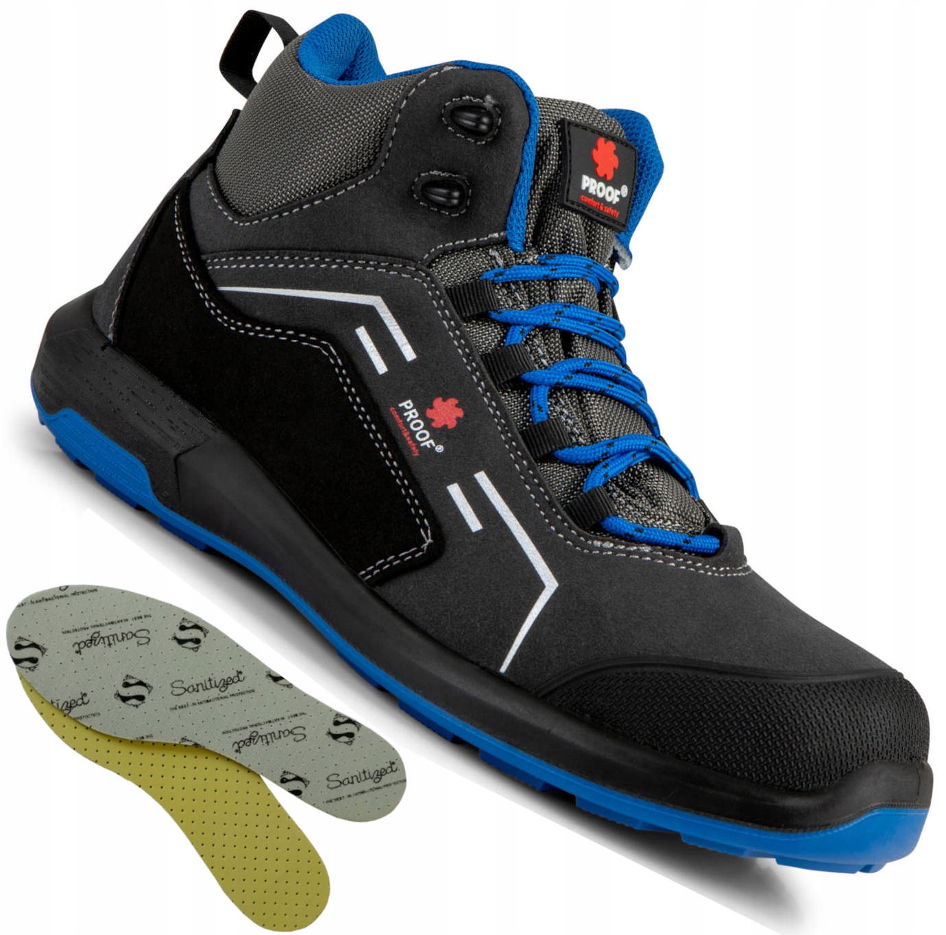 Pracovná obuv KAPS8 WORK ANKLES, veľkosť 45