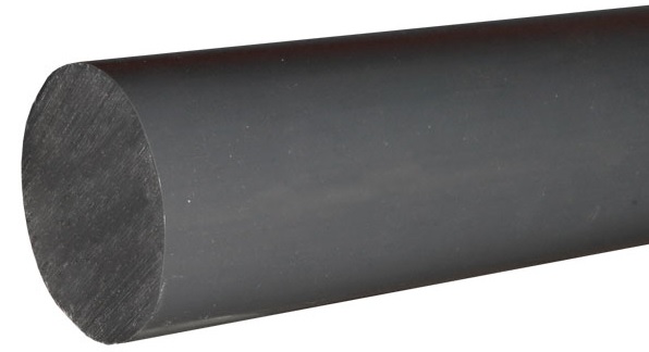 PVC TYČ 80mm VALEC polyvinylchlorid 80x1000mm