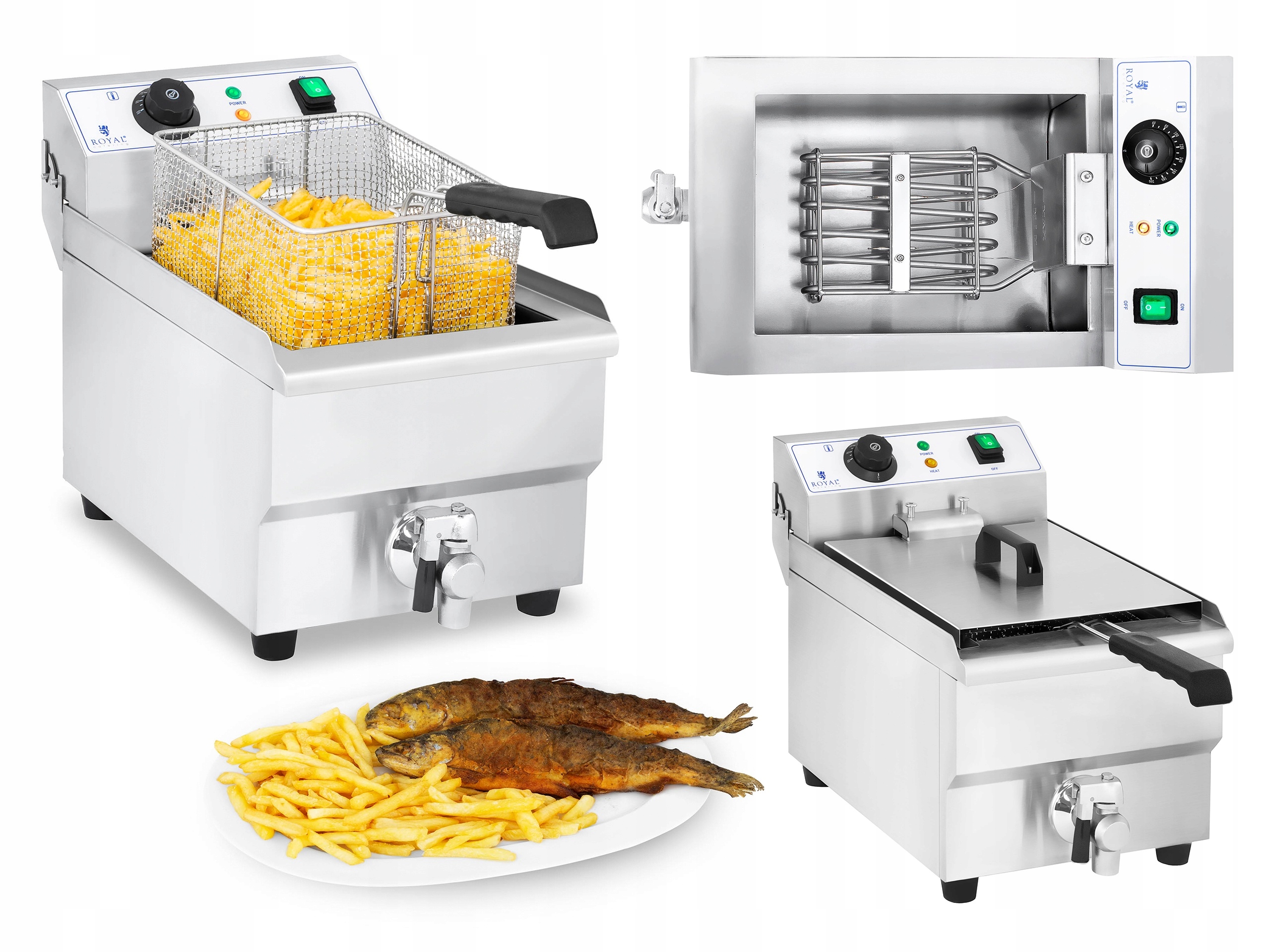 PROFESIONÁLNA FRITÉZA + KOŠÍK OBSAHUJÚCI 3 kg