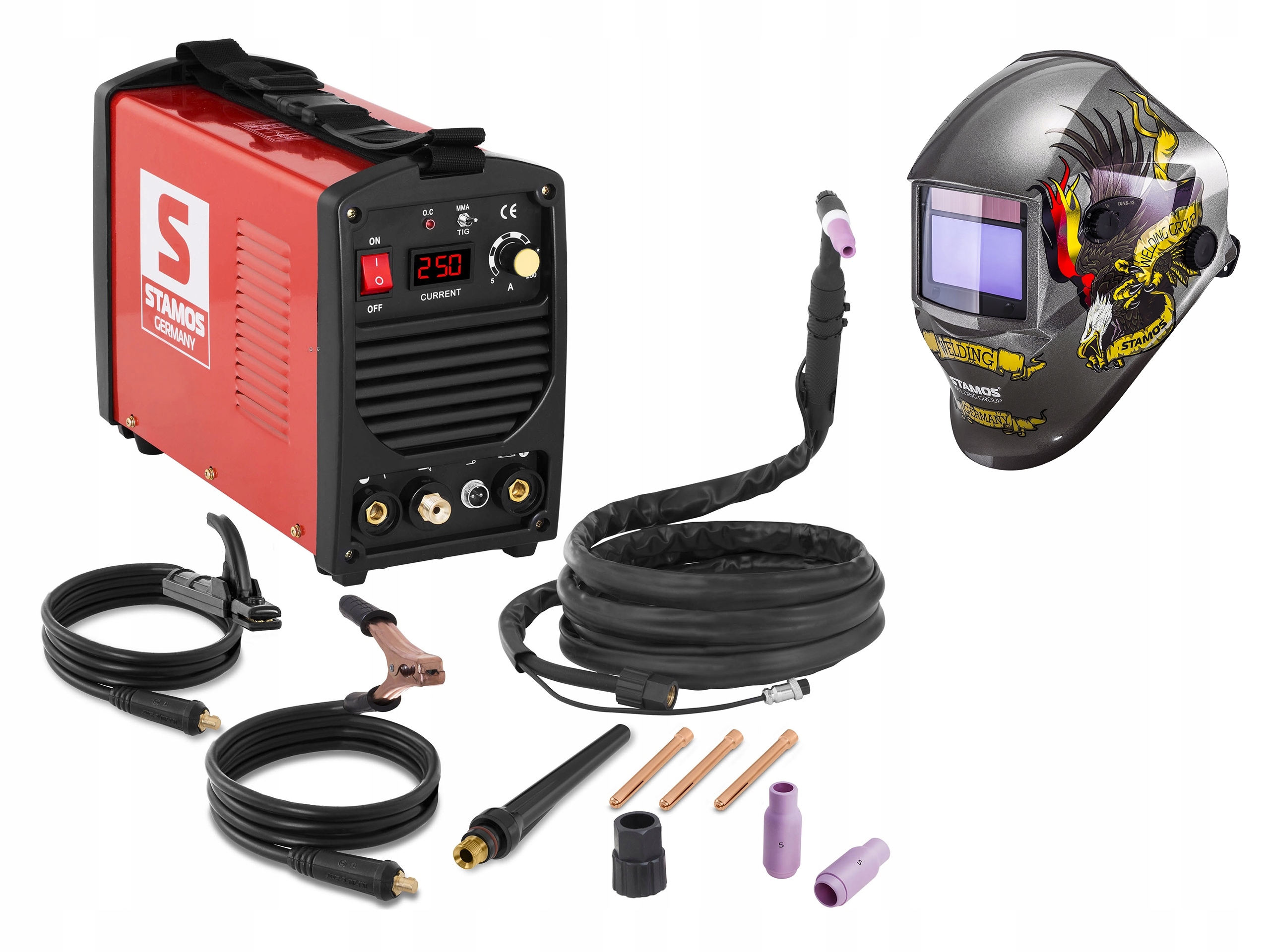 PROFESIONÁLNY INVERTER TIG 250 MASK