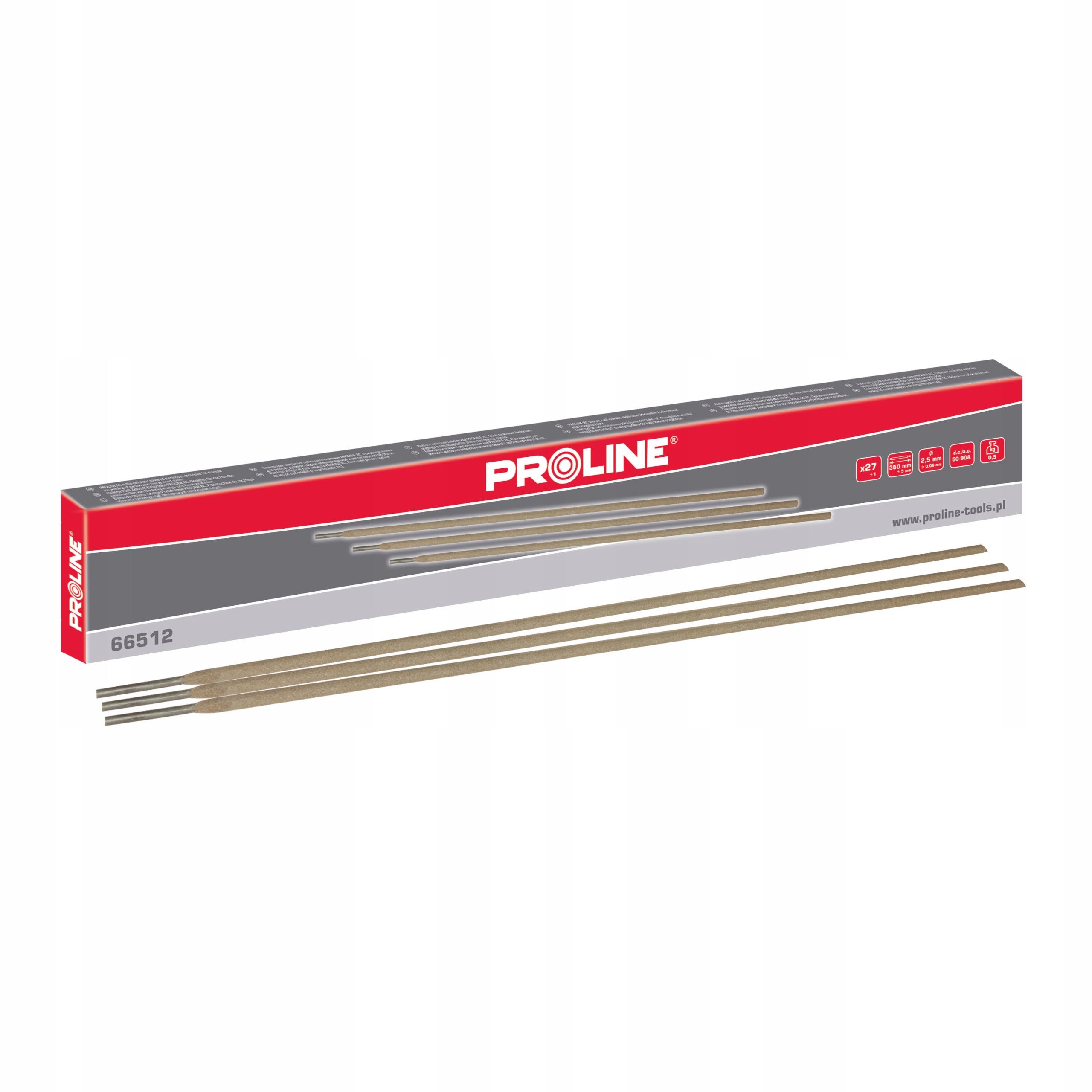 PROLINE Rutilno-celulózové elektródy 4,0 mm 2,5 kg