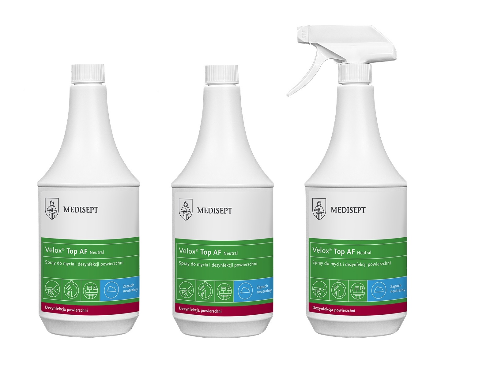 PROPAGÁCIA 3x 1L povrchová dezinfekcia VELOX SPRAY