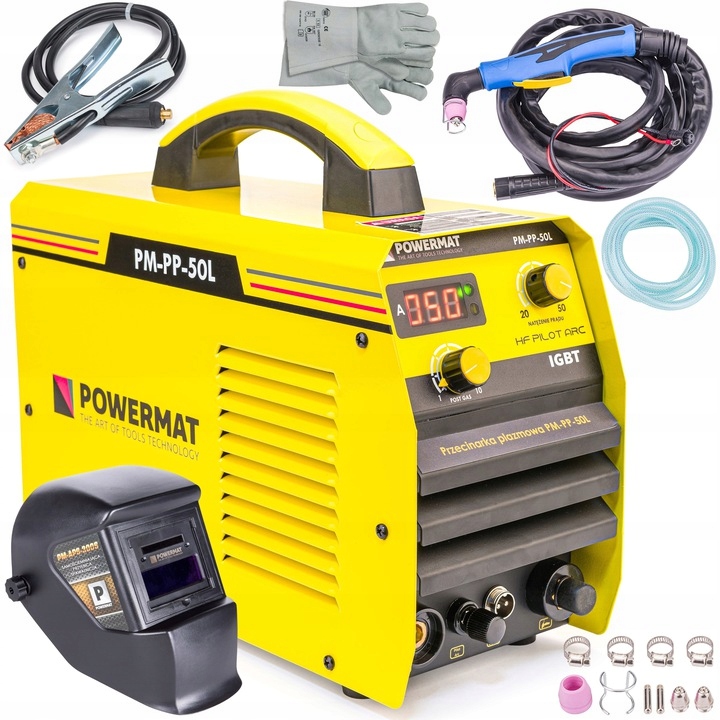 Plazmový rezač 50A 230V 15mm PLASMA SADA