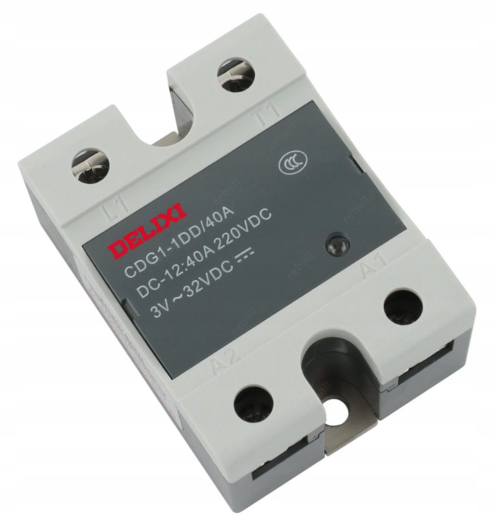 RELÉ SEMICONDUCTOR DELIXI SSR-40A DC-DC